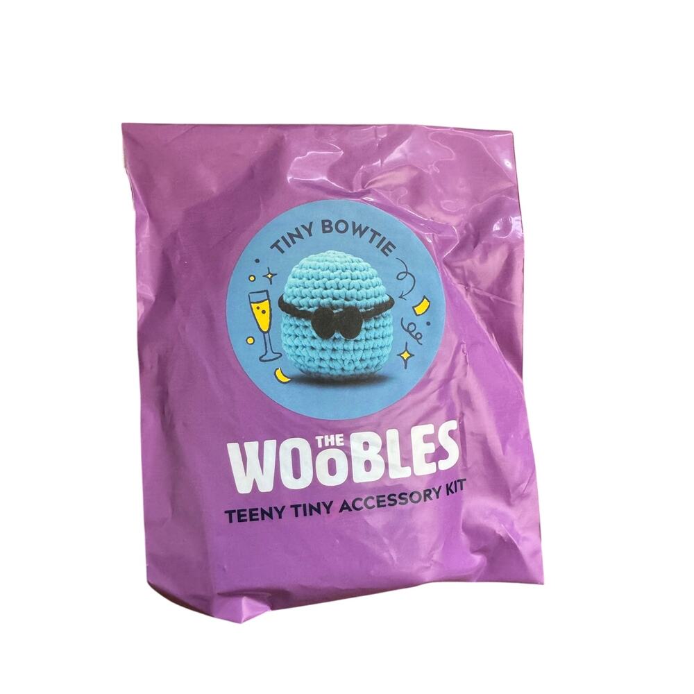 *Sealed* The Woobles Tiny Bowtie Collectible Crochet Accessory Kit
